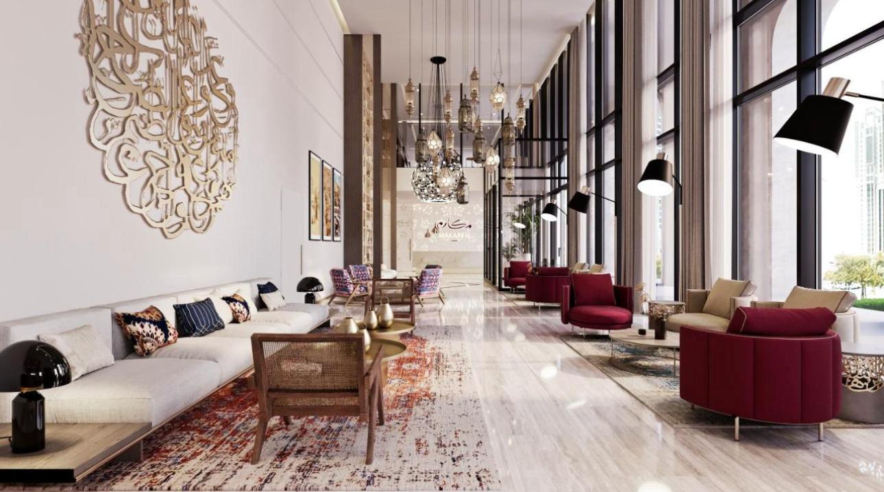 The lobby at Makarem Burj Al Madinah