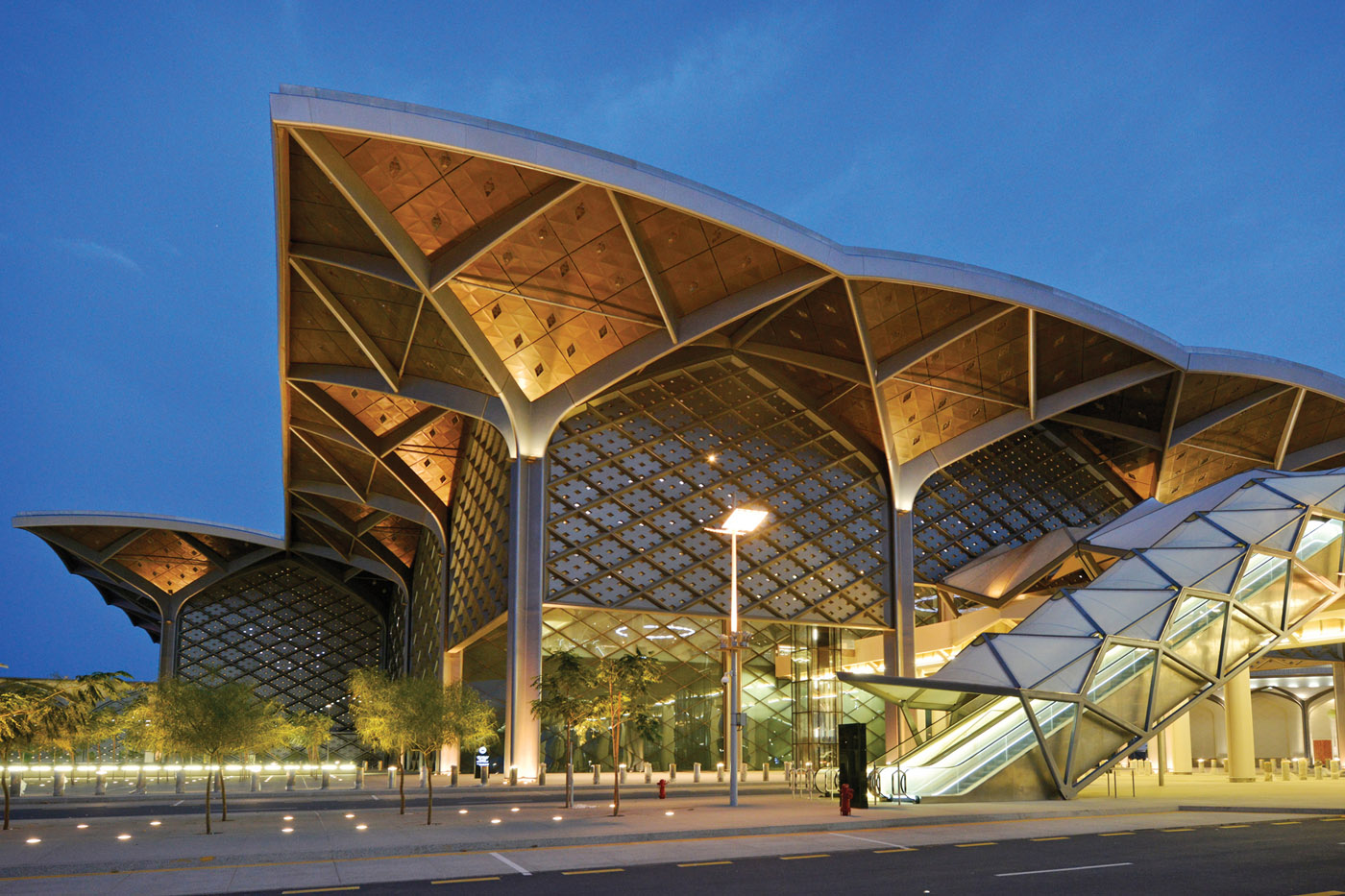 Arrivals canopy